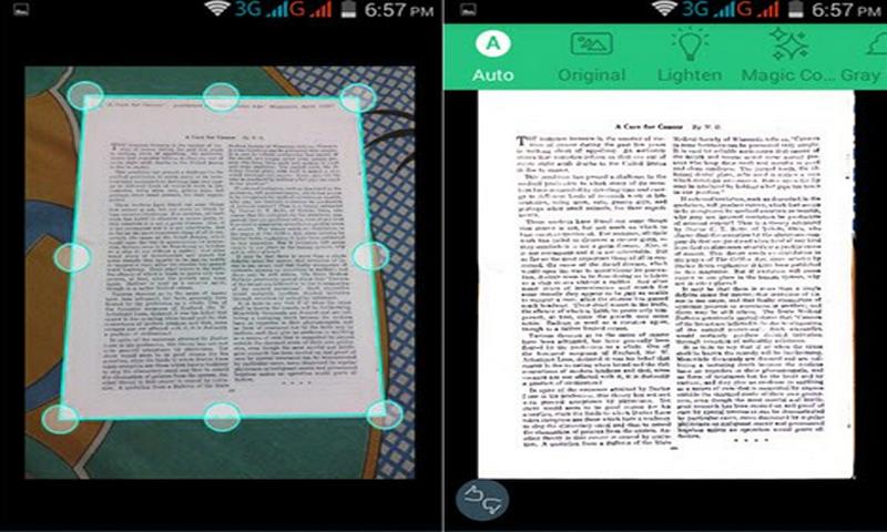 CamsScanner quét chữ khá tốt trên hình ảnh nhưng mất phí , lỗi mất dữ liệu và hiển thị nhiều quảng cáo khó chịu