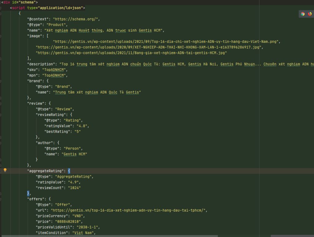 Tạo schema bằn thủ công